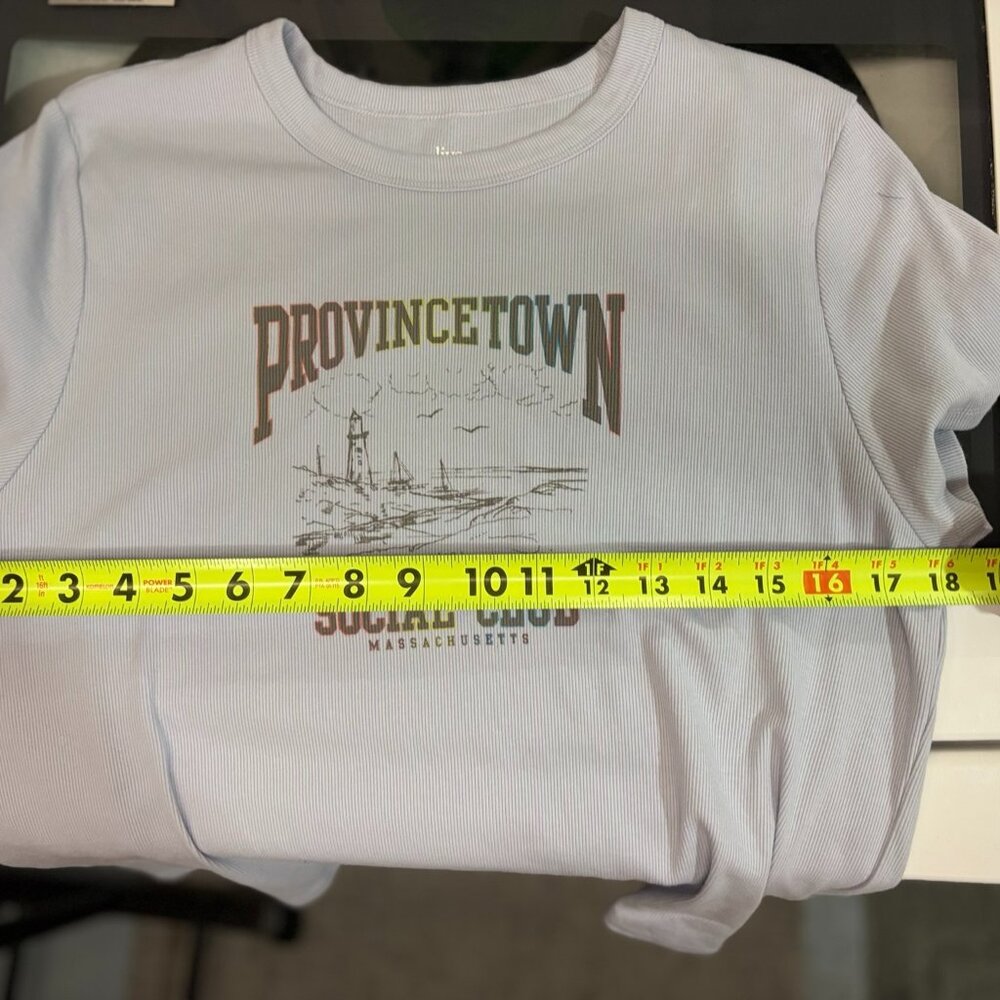 American Eagle AE Pride Graphic Hey Baby Tee - Provincetown Social Club - XXL - Picture 8 of 10